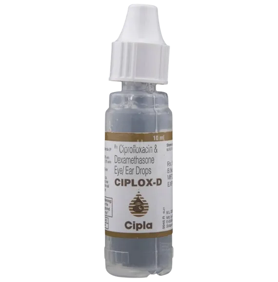 ciplox d eye/ear drops 10 ml